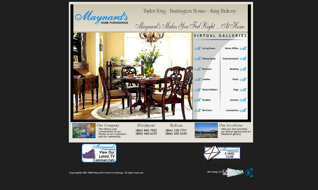 Maynards home furnishings by carolina creative fd0000