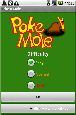 Poke a mole android game 1