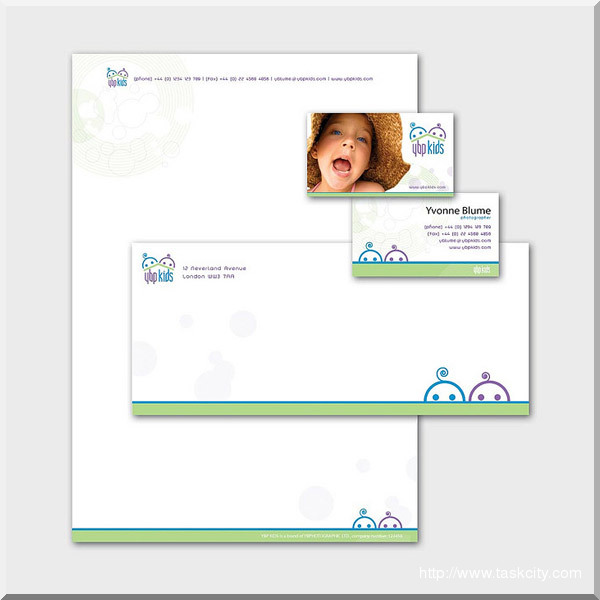 Ubp kids corporate design