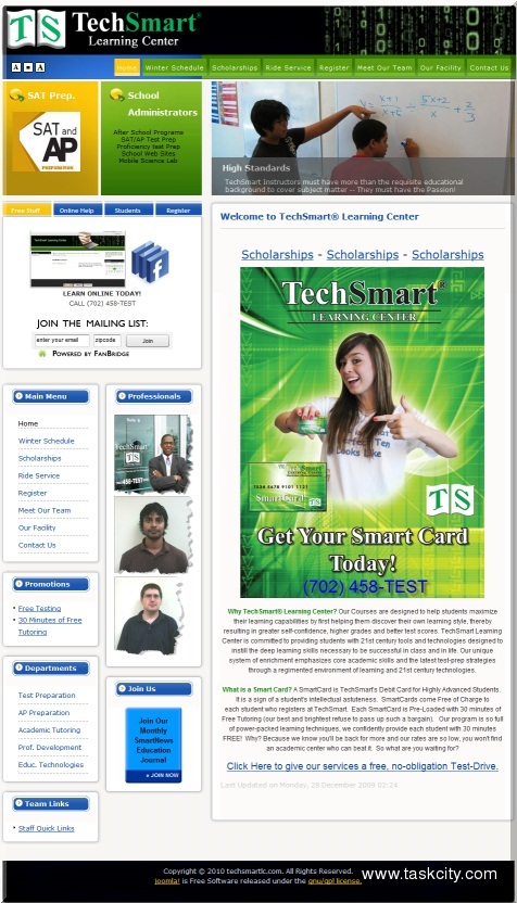 Techsmart website