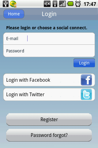 Login