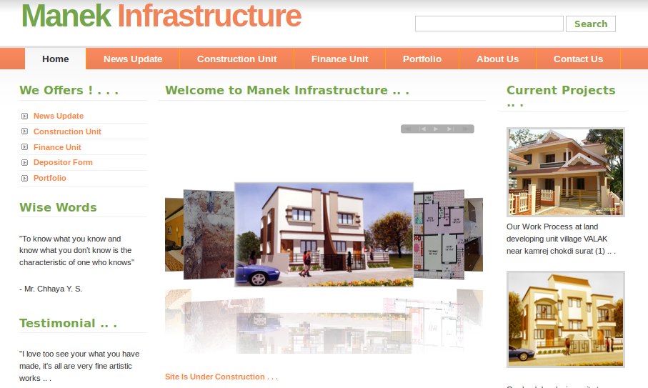 Manek infra