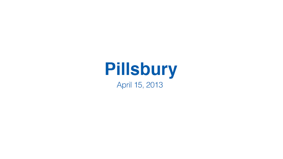 Pillsbury 0000 home