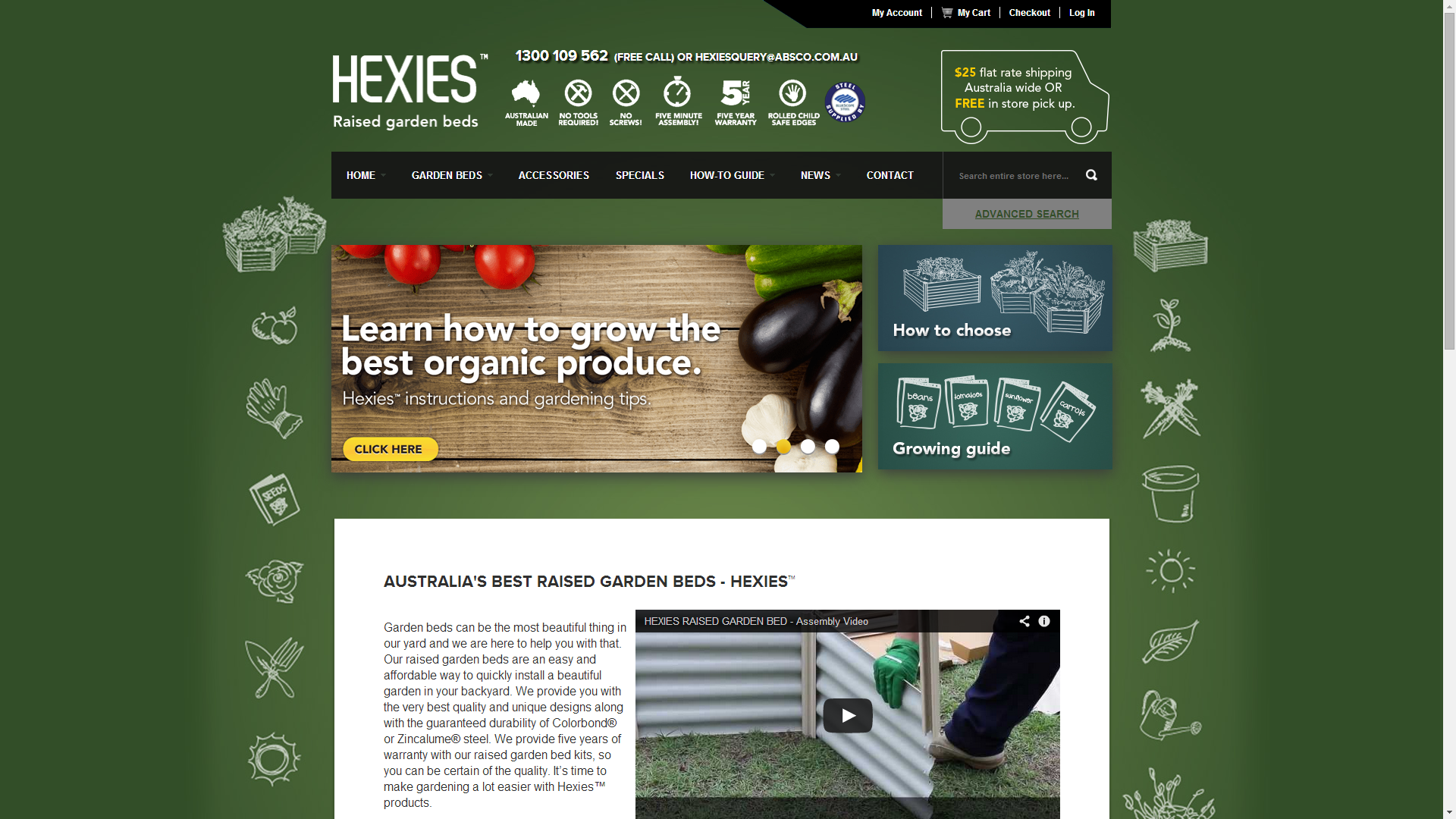 Www.hexiesgardenbeds.com.au